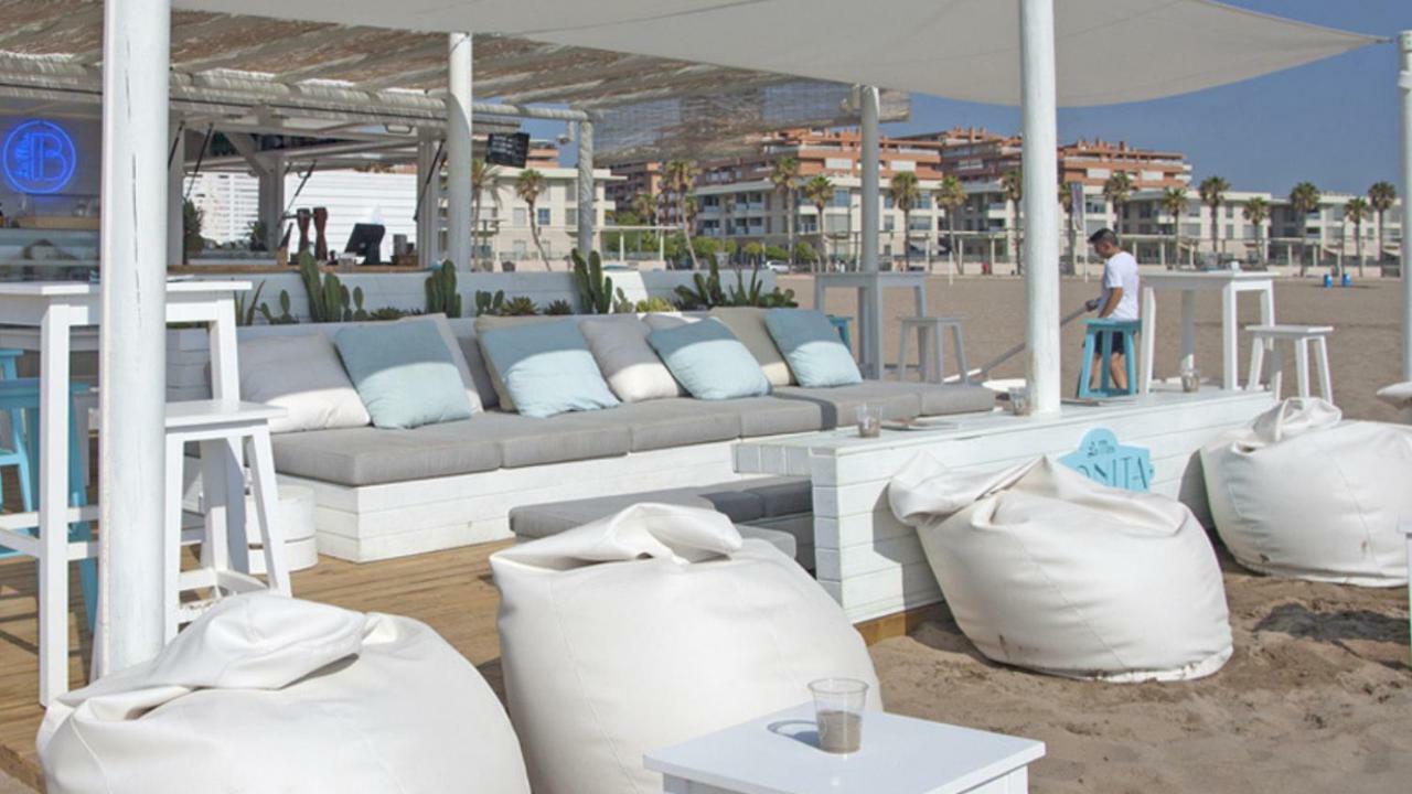 Cool Loft Malvarrosa Beach Valensiya Dış mekan fotoğraf